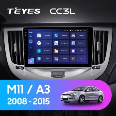 Штатная магнитола Teyes CC3L 4/32 Chery M11 A3 (2008-2015)