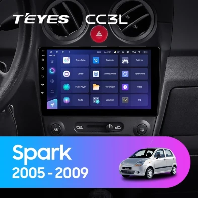 Штатная магнитола Teyes CC3L 4/32 Chevrolet Spark M200 (2005-2009)