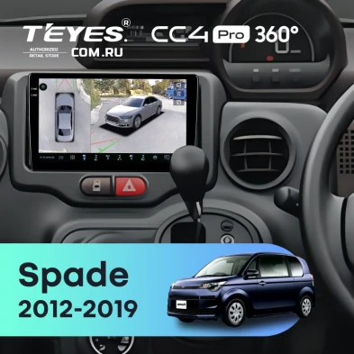 Штатная магнитола Teyes CC4 Pro 360 8/128 Toyota Spade (2012-2019)