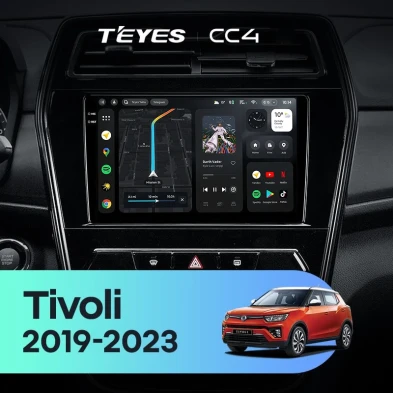Штатная магнитола Teyes CC4 8/128 SsangYong Tivoli (2019-2023)