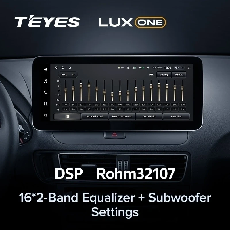 Штатная магнитола Teyes LUX ONE 6/128 Audi Q3 8U (2014-2018) (А)