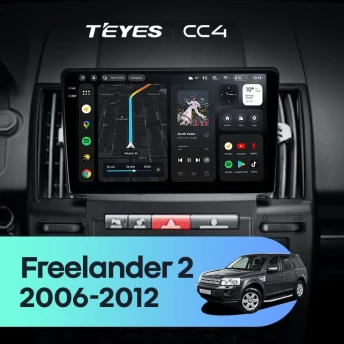 Штатная магнитола Teyes CC4 8/128 Land Rover Freelander 2 (2006-2012)