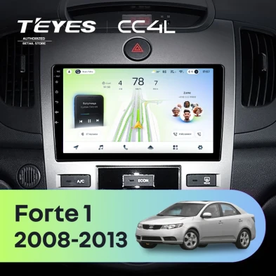 Штатная магнитола Teyes CC4L 6/64 Kia Forte 1 (2008-2013) F2