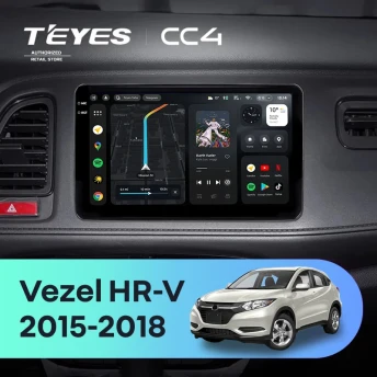 Штатная магнитола Teyes CC4 8/128 Honda HR-V (2015-2018)
