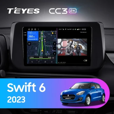 Штатная магнитола Teyes CC3 2K 6/128 Suzuki Swift 6 (2023-2026)