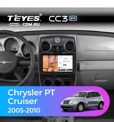 Штатная магнитола Teyes CC3 2K 4/32 Chrysler PT Cruiser (2005-2010)