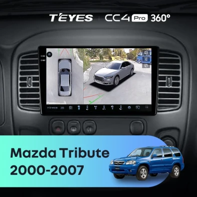 Штатная магнитола Teyes CC4 Pro 360 12/256 Mazda Tribute (2000-2007)