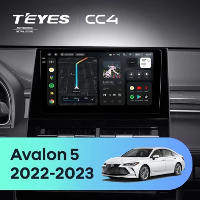 Штатная магнитола Teyes CC4 8/128 Toyota Avalon V XX50 (2022-2023)