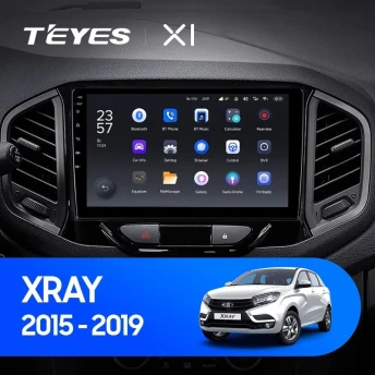Штатная магнитола Teyes X1 4G 2/32 Lada Xray (2015-2022)