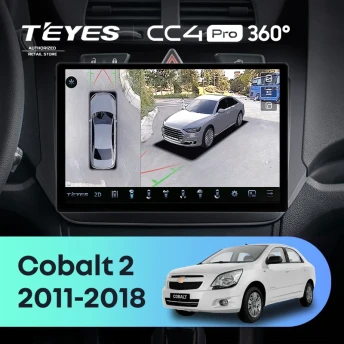 Штатная магнитола Teyes CC4 Pro 360 8/128 Chevrolet Cobalt 2 (2011-2018) (11")