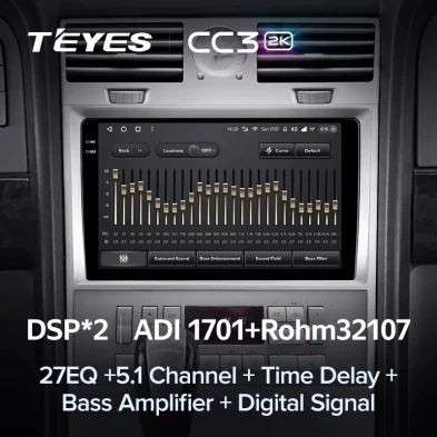 Штатная магнитола Teyes CC3 2K 4/64 Lincoln Navigator (2002-2006)