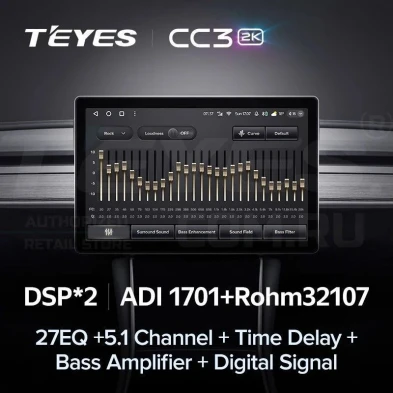 Штатная магнитола Teyes CC3 2K 6/128 Suzuki Jimny JB64 (2018-2020) (11")