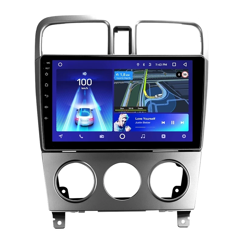 Переходная рамка Subaru Forester SG (2002-2008) (9")