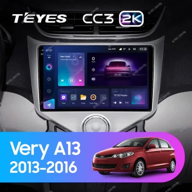 Штатная магнитола Teyes CC3 2K 4/32 Chery Very A13 (2013-2016) F1