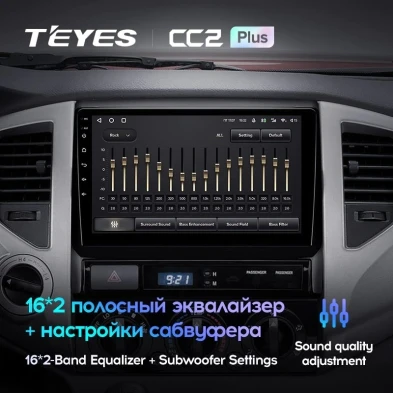 Штатная магнитола Teyes CC2L Plus 2/32 Toyota Tacoma 2 (2005-2015)