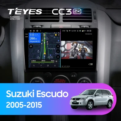 Штатная магнитола Teyes CC3 2K 4/32 Suzuki Escudo (2005-2015)