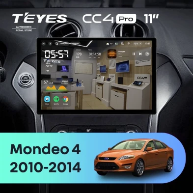Штатная магнитола Teyes CC4 Pro 8/128 Ford Mondeo 4 (2011-2014) (11")
