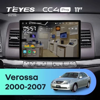 Штатная магнитола Teyes CC4 Pro 8/128 Toyota Verossa (2000-2007) F2 (11")
